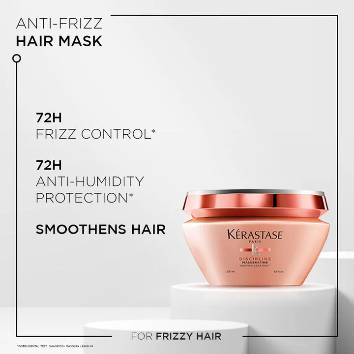 Kerastase Discipline Maskeratine Mask 200ml Smoothing mask for Frizzy Hair - Image 3