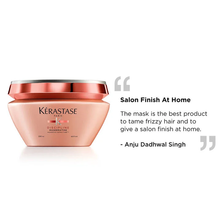 Kerastase Discipline Maskeratine Mask 200ml Smoothing mask for Frizzy Hair - Image 7