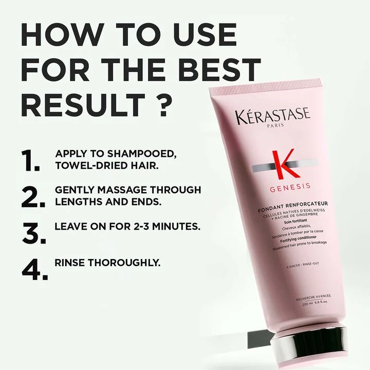 Genesis Fondant Renforçateur Conditioner 200ml - Image 9
