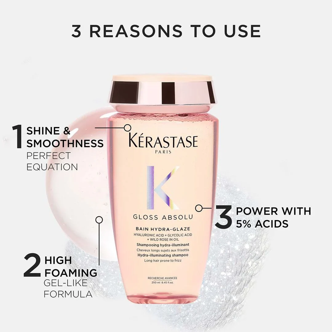 Kerastase Gloss Absolu Anti-Frizz Shampoo 250ml - Image 2