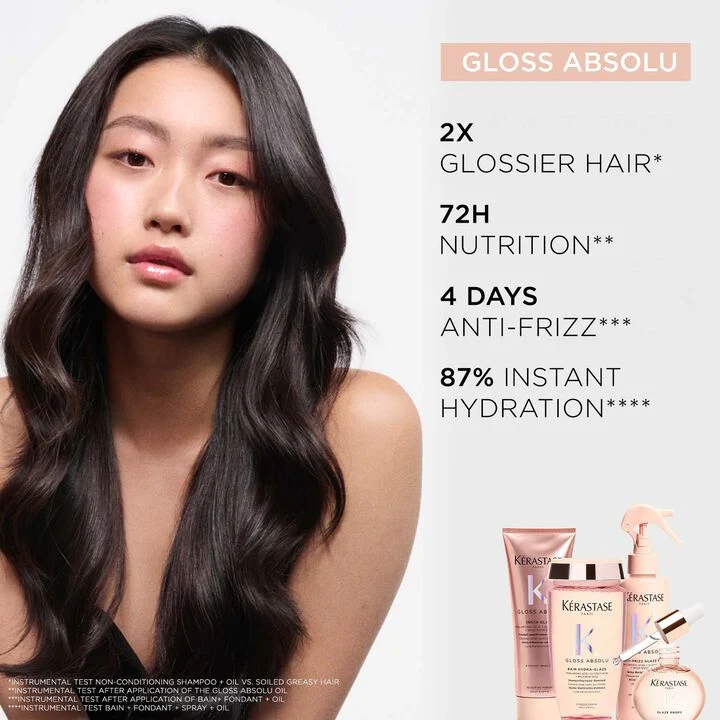 Kerastase Gloss Absolu Glaze Drops Oil-In-Serum 45ml - Image 4