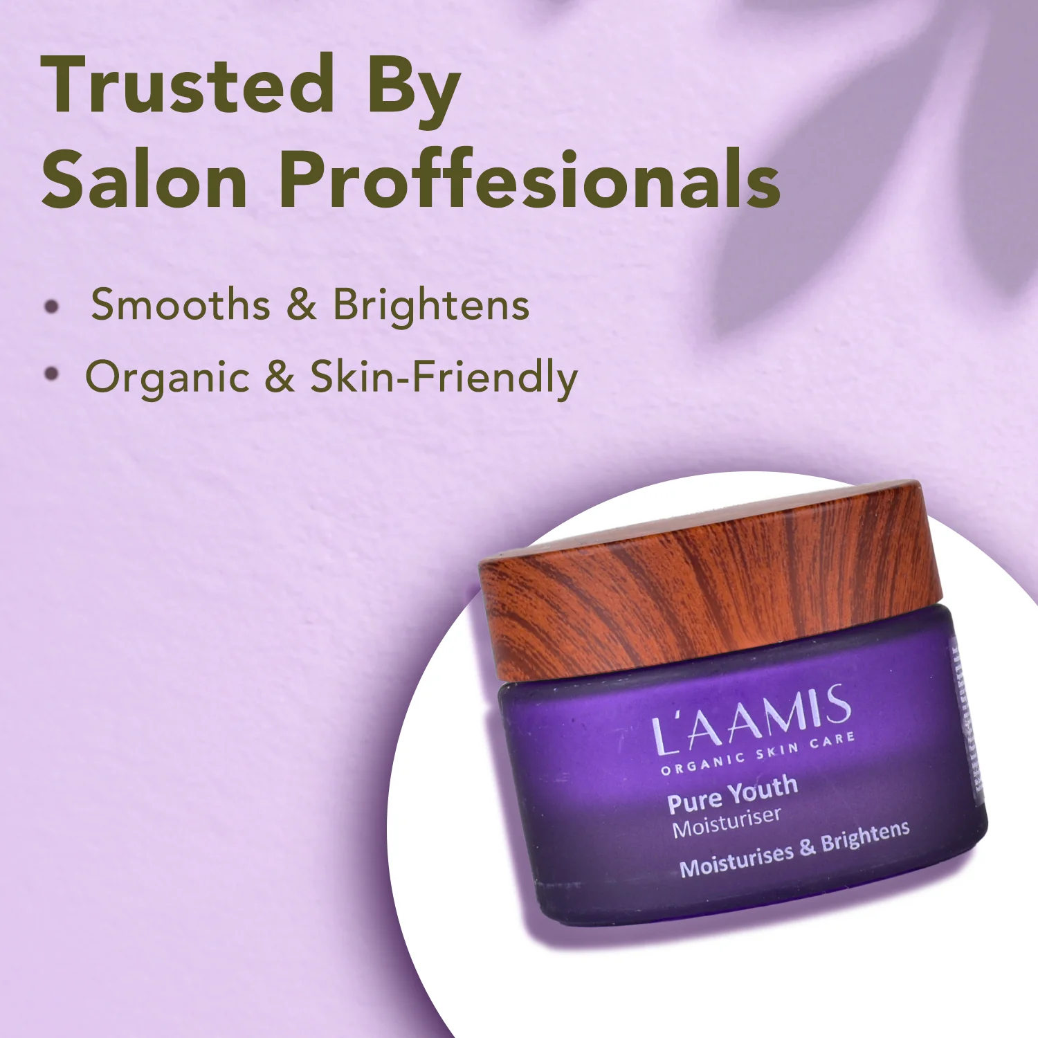 L'AAMIS Pure Youth Moisturiser for Women & Men | Suitable for All Skin Type | 50gm - Image 4