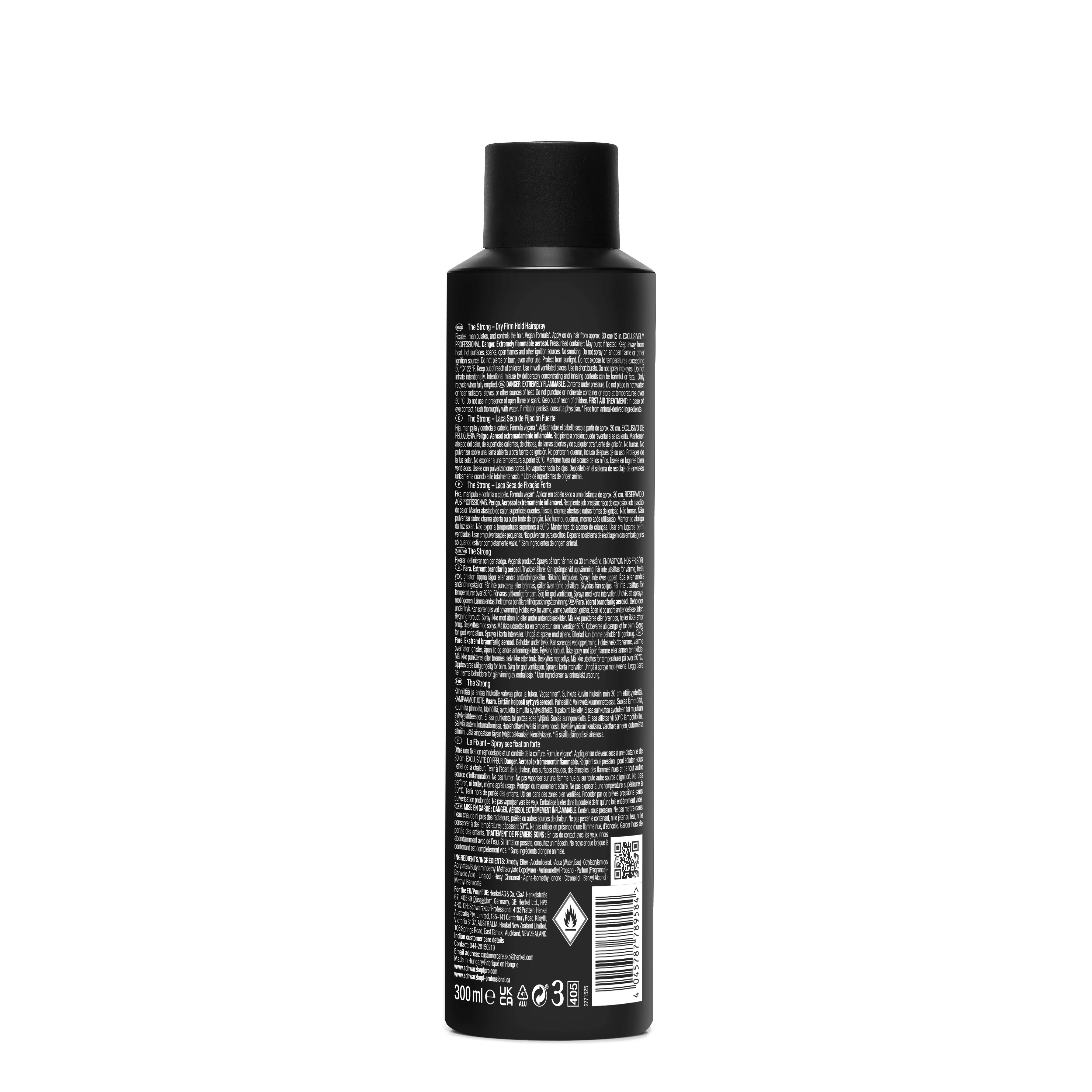 Schwarzkopf Professional Super Dry Fix Session Label 300ml - Image 7
