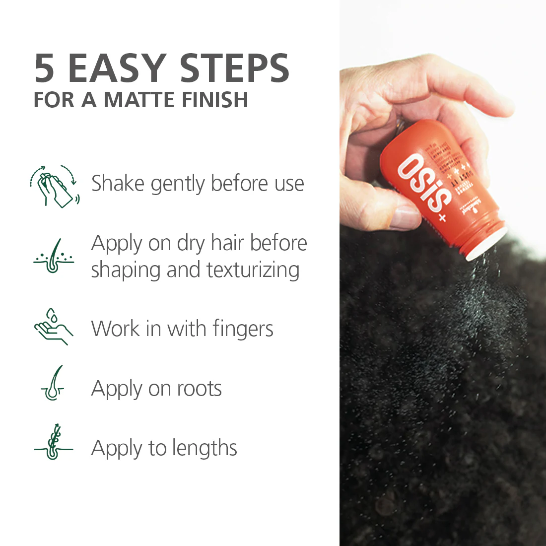 Schwarzkopf Professional OSiS+ Hair Styling Dust It | 10g - Image 7